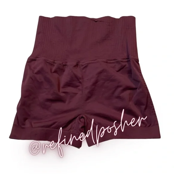 Free People Movement Good Karma Running Shorts size XS/S & M/L NEW Oxblood - Picture 3 of 8